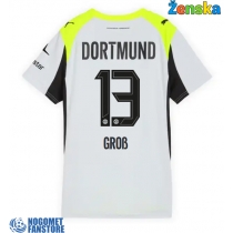 Borussia Dortmund Pascal Gross #13 Gostujuci Dres za Ženska 2025-26 Kratak Rukav